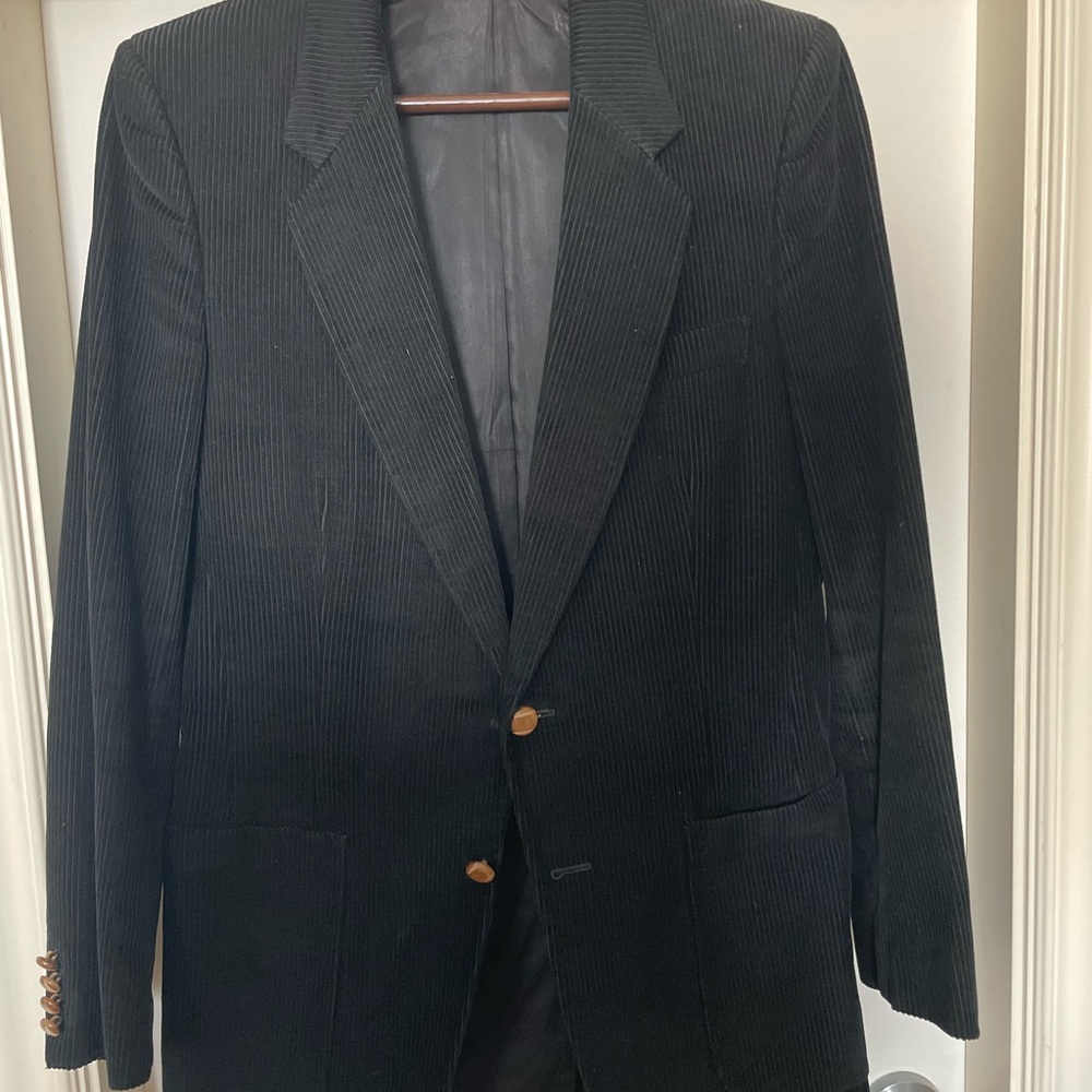 Vintage Yves Saint Lauren tailored corduroy blazer size 38
